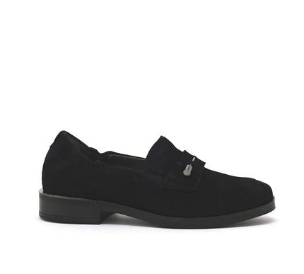Softwaves Gwen Black Platform Slip-on Loafer Women EU sizes 36-41/US 6-11