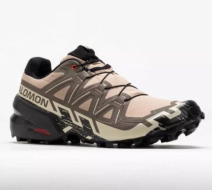 Salomon Speedcross 6 Nat/Black/Almond Milk Running Shoe Men's US Sizes 7-14 NIB