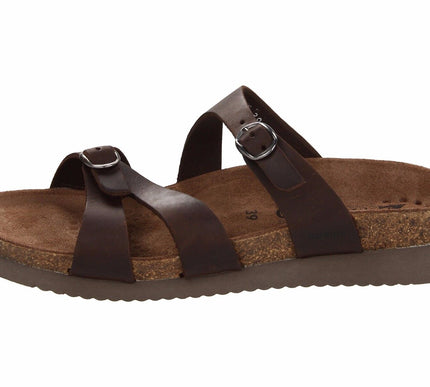 Mephisto Hannel Dark Brown Scratch Comfort Sandal Women's Sizes 35-42 NEW!!!
