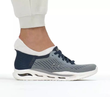 SKECHERS Orvan-Drex RF Gray/Black Slip-ins Sneaker Shoes Men's sizes 7-14/NEW!!