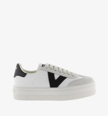 Victoria Barcelona Leather Negro Platform Sneaker Women EU sizes 37-41/US6-10