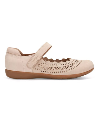Earth Brady Light Natural Adjustable Strap Casual Flat Womens sizes 6-10 NEW M