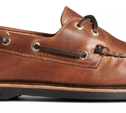 Sperry Gold Cup A/O 2 Eye Burnished Tan Boat Shoe Men's sizes 7-14 NEW!! MEDIUM
