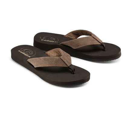 Cobian Floater 2 Mocha w Arch Support Toe Post Sandal Men's US Sizes 8-15 NEW!!!