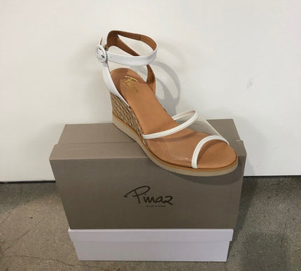 Pinaz Sandal 1501 Vinilo Softy Blanco Wedge Women's EU sizes 36-41/6-11 NEW!!!