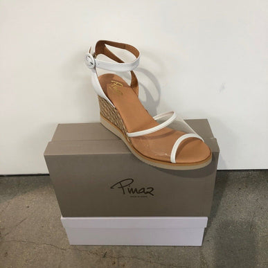 Pinaz Sandal 1501 Vinilo Softy Blanco Wedge Women's EU sizes 36-41/6-11 NEW!!!