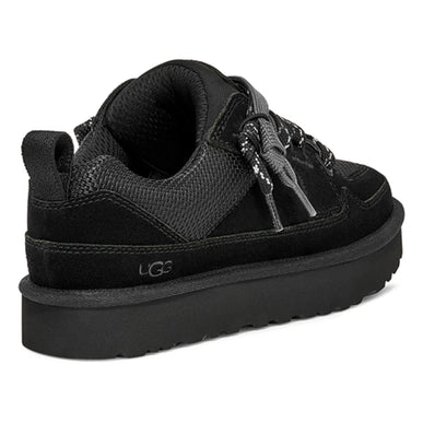 UGG Lo Lowmel Black Suede Mesh Sneakers Womens sizes 5-12/NEW