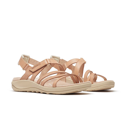 Merrell Harbor Backstrap Tan Rose Strappy Sandal Women's sizes 5-11/NEW!!!