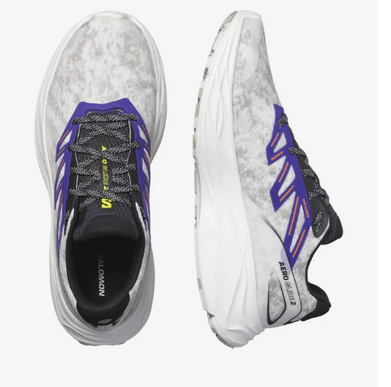 Salomon Aero Glide 2 White/Phantom/Spectrum Running Shoe Men's US Sizes 7-14 NIB