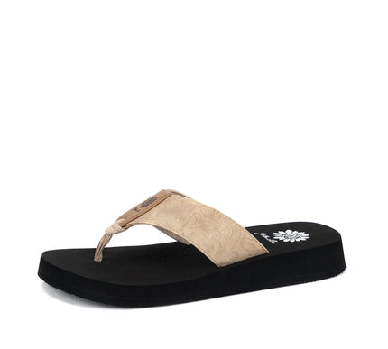 Yellow Box Farza Taupe Toe Post Sandal Women's sizes 6-10/NEW!!!