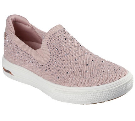 SKECHERS Arch Fit Arcade Rosegold Glitz Gal Sneaker Women's sizes 5-11/NEW!!!