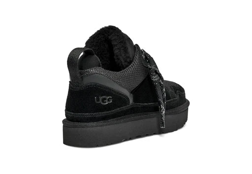 UGG Lowmel Black Suede Mesh Sneakers Womens sizes 6-10/NEW
