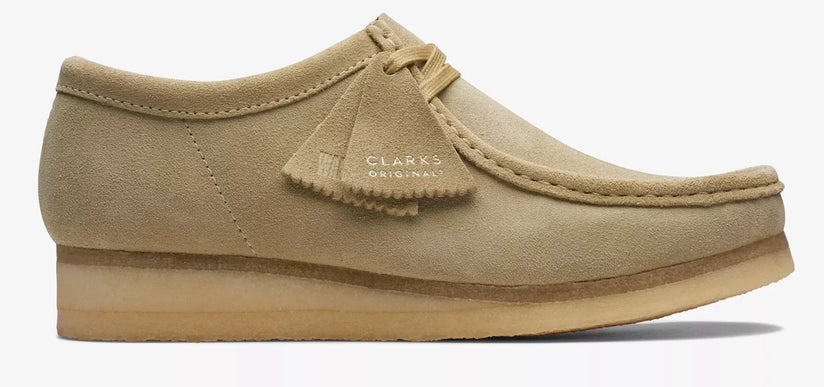Clarks Wallabee Maple Suede Moccasin Loafer Shoe Men's US sizes 7-15 NEW