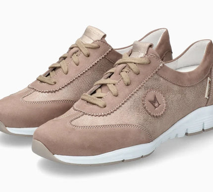 Mephisto Yael Light Taupe Sneaker Flat Comfort Shoe Womens Sizes 6-11 NEW