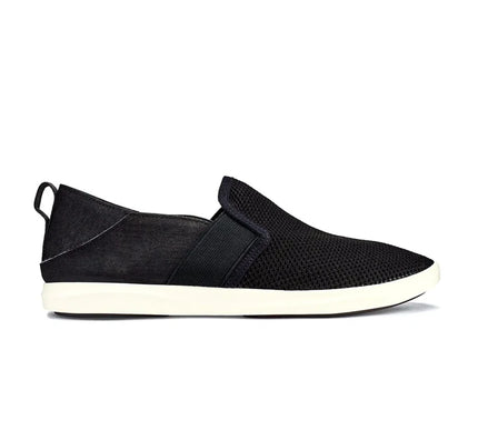 Women's Olukai Hale'Iwa Black-Black Sneaker Slip-on US Size 9.5 NIB