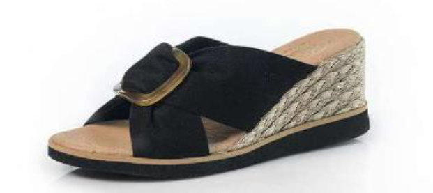 Pinaz Sandal 1500 Ante Negro Wedge Women's EU sizes 36-41/6-11 NEW!!!