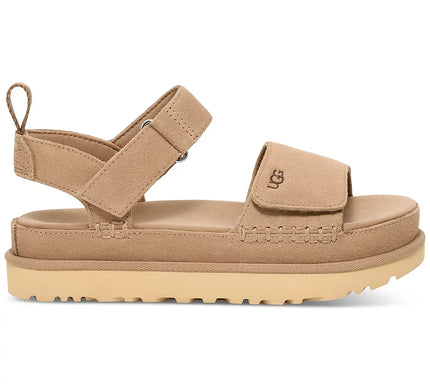 UGG Goldenstar Sand Suede Platform Sandal Women's US sizes 5-12-NEW