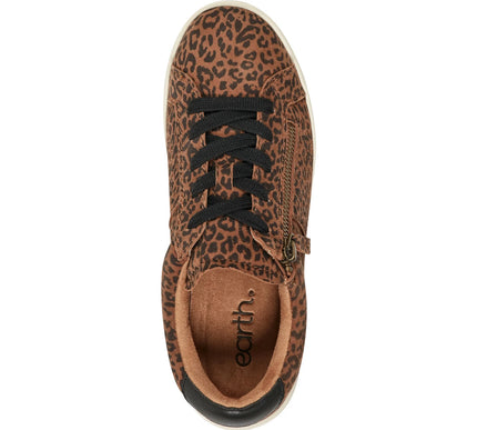 Earth Netta Medium Brown Casual Lace-up Sneaker Shoes Womens sizes 6-10 NEW M