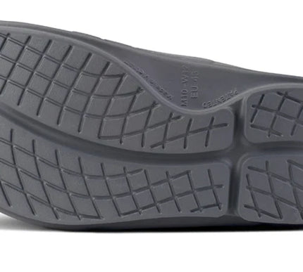 OOFOS OOahh Sport Flex Sandal Slide Slate Mens and Womens Sizes M4/W6-M13/W15