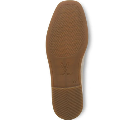 Vionic Willa 2.0 Gold Leather Flat Slip-On Comfort Shoe Women sizes 5-11 NEW!!