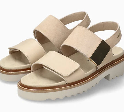 Mephisto Violaine Light Sand Strappy Comfort Sandal Women's Sizes 35-42 NEW