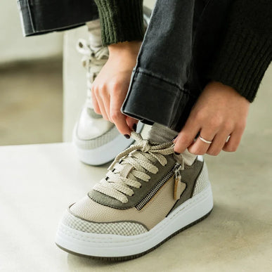 Alegria Averie Houndstooth Grey Leather Shoe Loafer Womens sizes 35-42 NEW