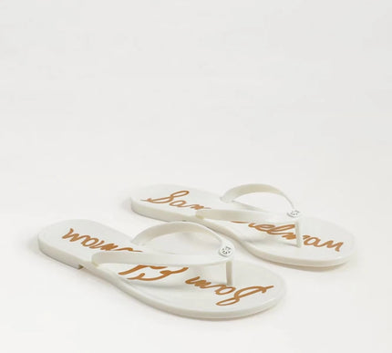 Sam Edelman Dean Jelly Bright White Toe Post Sandal Womens US sizes 5-11/NIB