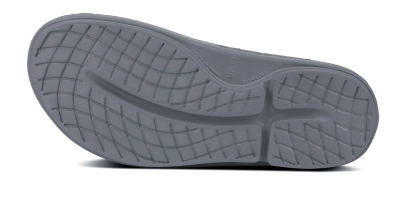 OOFOS OOahh Slide Sandal Slate Mens and Womens Sizes M3/W5-M13/W15 NEW