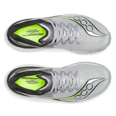 Saucony Endorphin Azura Silver Black Running Shoe Men sizes 7-15 NEW