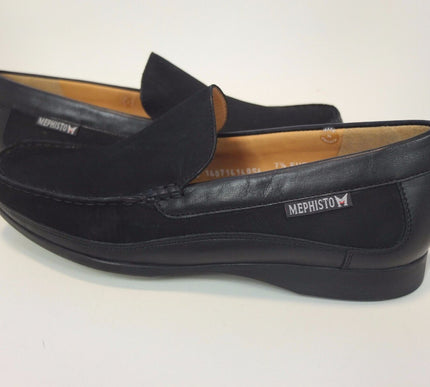 Mephisto Baduard Black Comfort Loafer Slip-on Shoe Men's US Sizes 7-13 NEW!!!