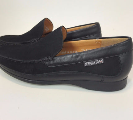 Mephisto Baduard Black Comfort Loafer Slip-on Shoe Men's US Sizes 7-13 NEW!!!