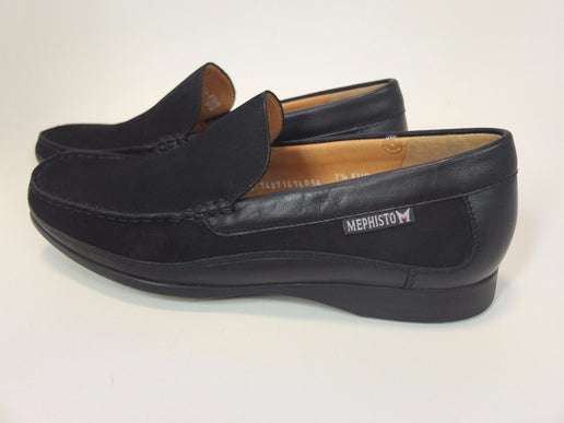 Mephisto Baduard Black Comfort Loafer Slip-on Shoe Men's US Sizes 7-13 NEW!!!