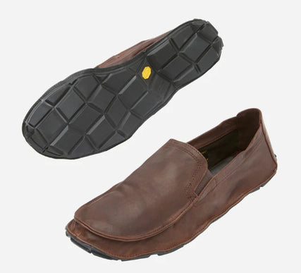Vibram ONE Quarter MOC Kangaroo Leather Brown/Black Mens EU sizes 40-47 NEW!!!