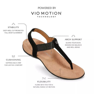 Vionic Brea Camel Leather Toe Post Slingback Sandal Women's sizes 5-11/NEW!!!