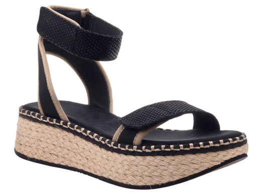 OTBT Reflector Black Wedge Sandal Women US sizes 6-10 NEW!!!