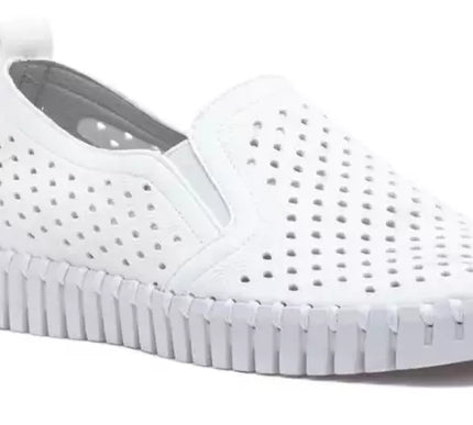 Ilse Jacobsen Tulip 140WOM-100A White Slip-on Women's EU sizes 36-41 NEW!!