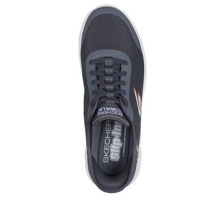 SKECHERS Go Walk Flex Hands Free Gray Slip-ins Sneaker Men's sizes 7-14/NEW WIDE