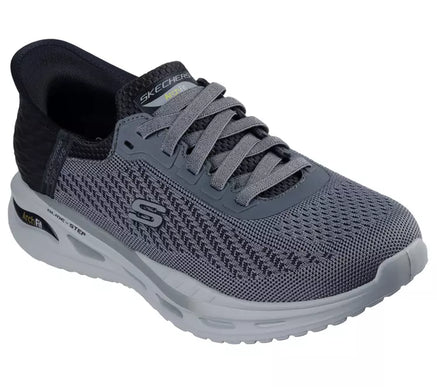 SKECHERS Orvan-Drex RF Gray/Black Slip-ins Sneaker Shoes Men's sizes 7-14/NEW!!