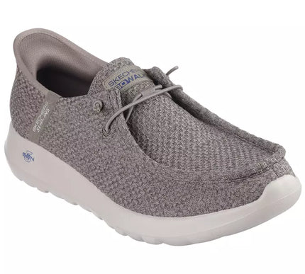 SKECHERS Go Walk Max-Halycon Taupe Slip-ins Sneaker Men's sizes 7-14/NEW!!