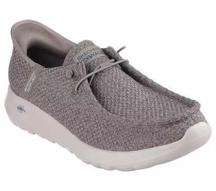 SKECHERS Go Walk Max-Halycon Taupe Slip-ins Sneaker Men's sizes 7-14/NEW!!
