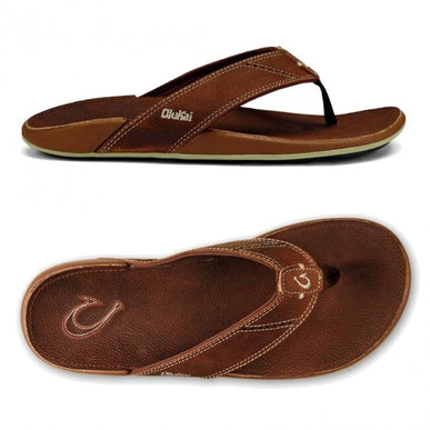 Men's Olukai Nui Rum Flip Flop Comfort Sandal US Sizes 7-16 NEW!!!