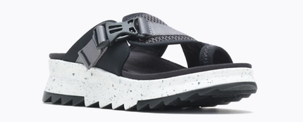 Merrell Alpine Cush Wrap Black Slide Comfort Sandal Women's sizes 5-11/NEW!!!
