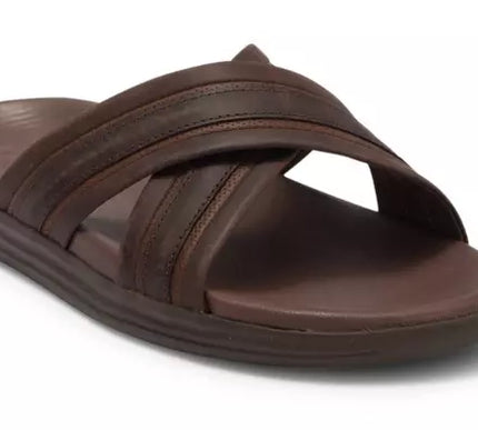 Sperry Gold Cup Regatta X Strap Criss Cross Brown Sandal Men's sizes 7-14/NEW!!!
