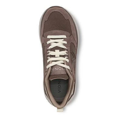 Vionic Walk Max Skyline Milk Chocolate Suede Sneaker Womens sizes 5-12/NEW!!!