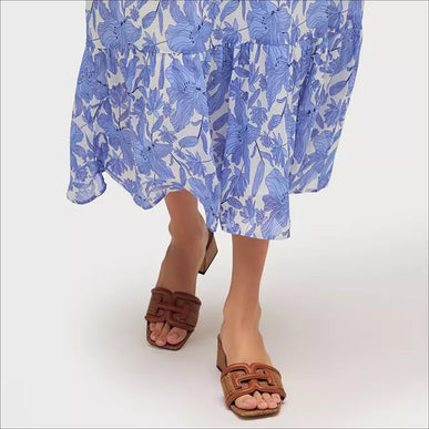 Sam Edelman Waylon Cognac Cuoio Weave Slide Sandal Women's US sizes 6-10/NIB!!!