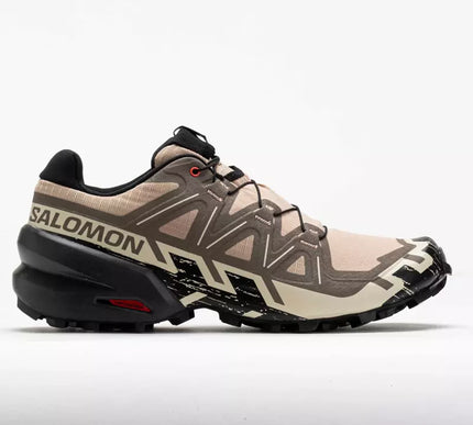 Salomon Speedcross 6 Nat/Black/Almond Milk Running Shoe Men's US Sizes 7-14 NIB
