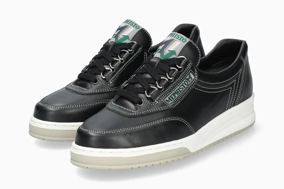 Mephisto Rush Black Leather Comfort Shoe Womens Sizes 6-11 NEW