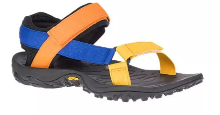 Merrell Kahuna Web Blue Orange Strappy Sandal Men's sizes 7-15 NIB!!