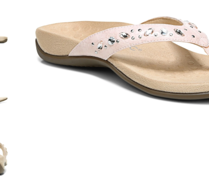 Vionic Lucia Pink Snake Sandal Flip Flop Women's US sizes 5-12 NEW!!!