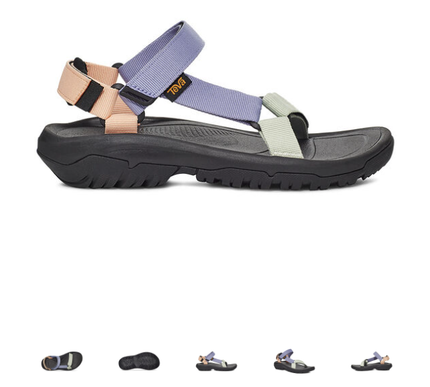 Teva Hurricane XLT2 Sherbert Multi Strappy Sandal Women's sizes 5-11/NIB!!!
